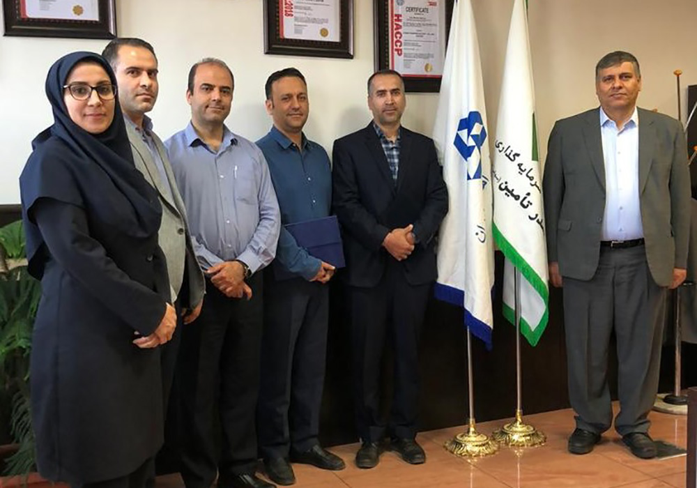برگزاری مراسم تودیع و معارفه مدیرمنابع انسانی شرکت