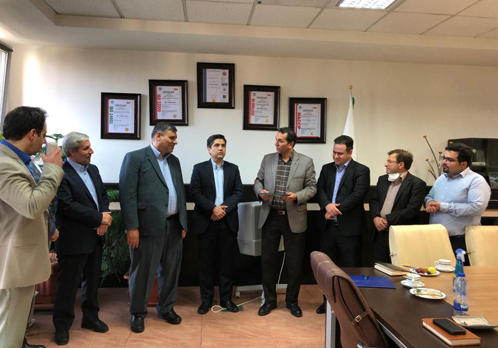 برگزاری مراسم تودیع و معارفه مدیرعامل شرکت معدنی املاح ایران